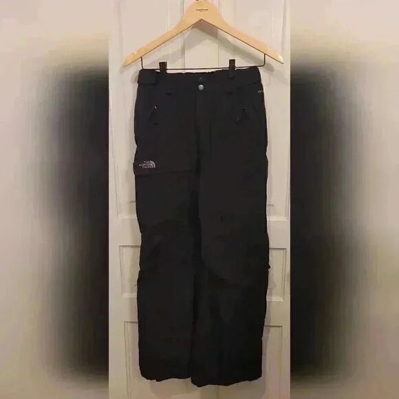 The North Face Black Multipocket Hyvent Snow Pants Size Small - Picture 1 of 6